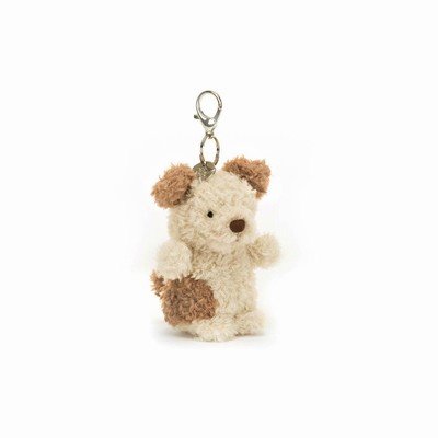 Jellycat Little Pup Bag Charm Australia | 097231NHI